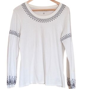 North River Outfitters Thermal Embroidered Top Women's M Minimalist Outdoor